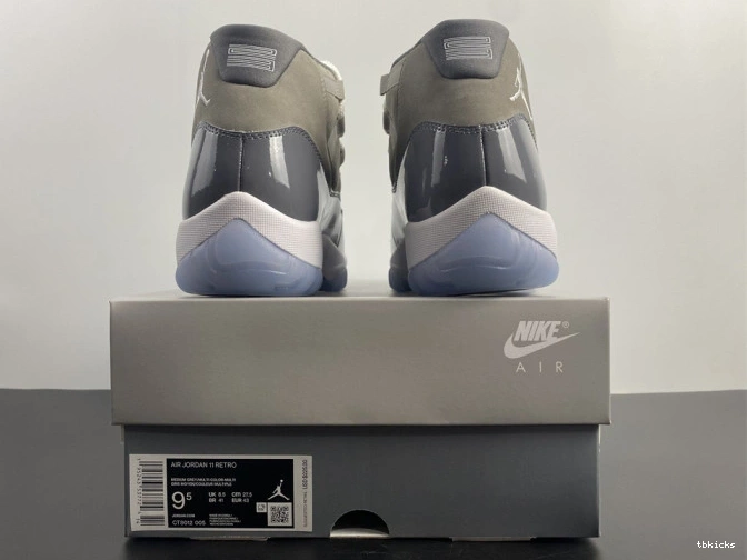 Cheap TB Jordan 'Cool 005 Grey' CT8012 11 Air Retro 0802